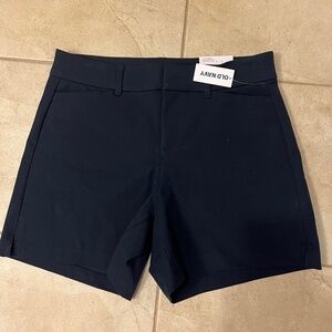 Navy pixie dress shorts